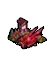 Decorative Fallen Star, Red