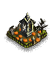 Decorative Pumpkin Cemetery