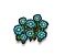 Flowerbed (blue)