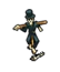 Skeleton Scarecrow